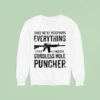 Since We Re Redefining Everything This Is A Cordless Hole Puncher Redefine Item Sweatshirt
