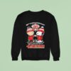 Snoopy And Charlie Brown San Francisco Ers Th Anniversary City Skyline Sweatshirt