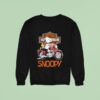 Snoopy And Woodstock Harley Davidson Motorcycle Sweatshirt