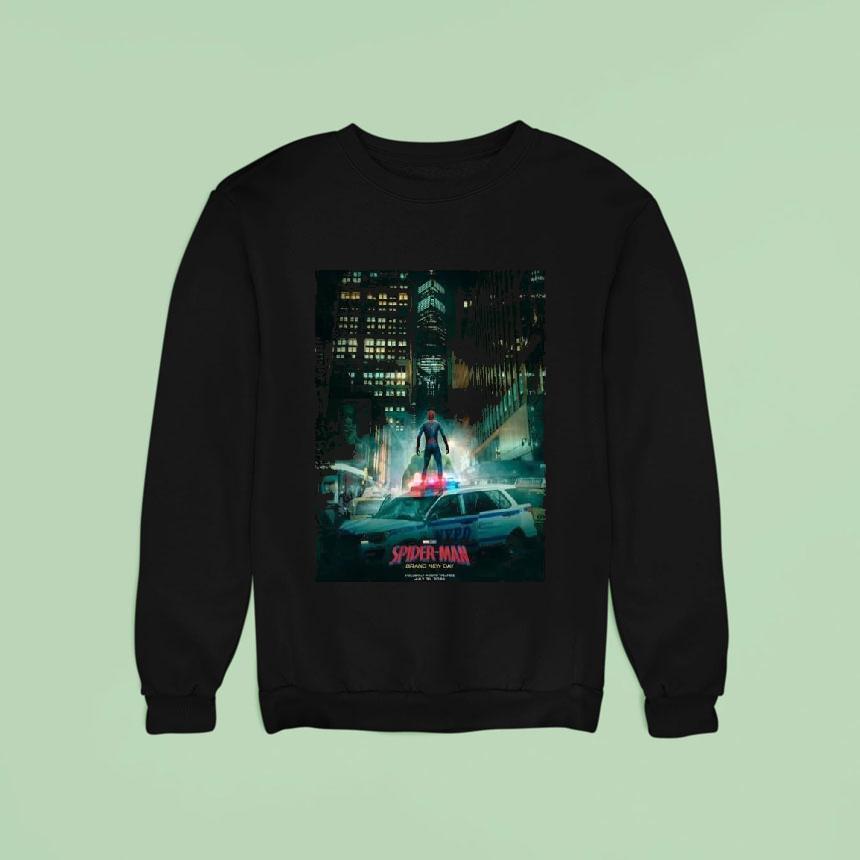 Spider Man And The Punisher Vs Grey Hulk In Spider Man Brand Sweatshirt Spider Man And The Punisher Vs Grey Hulk In Spider Man Brand Sweatshirt