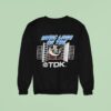 Stranger Things Harbour Jim Hopper Music Lives On Tdk Sweatshirt