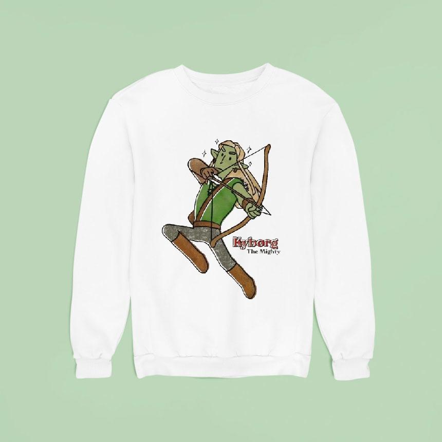Tales From The Stinky Dragon The Legend Of Kyborg The Infinights Sweatshirt Tales From The Stinky Dragon The Legend Of Kyborg The Infinights Sweatshirt