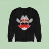 Texas Tech Dark Horse Western Skully Head Sweatshirt