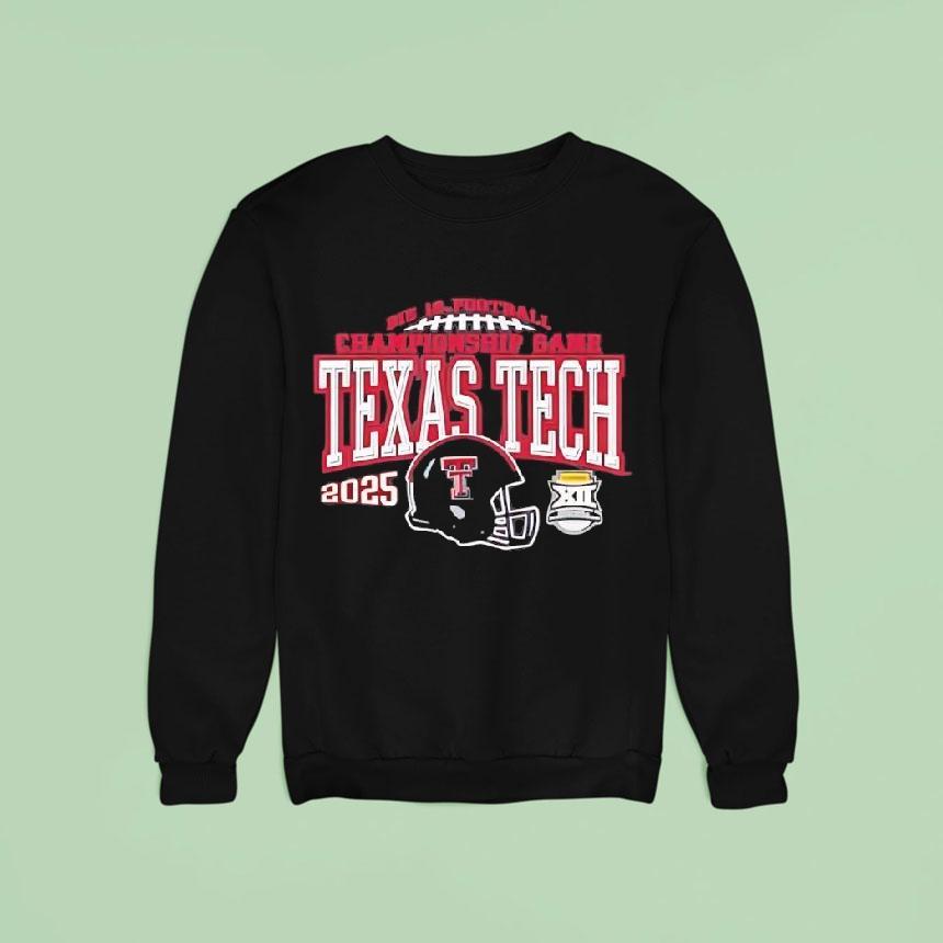 Texas Tech Red Raiders Big Championship Football Sweatshirt Texas Tech Red Raiders Big Championship Football Sweatshirt