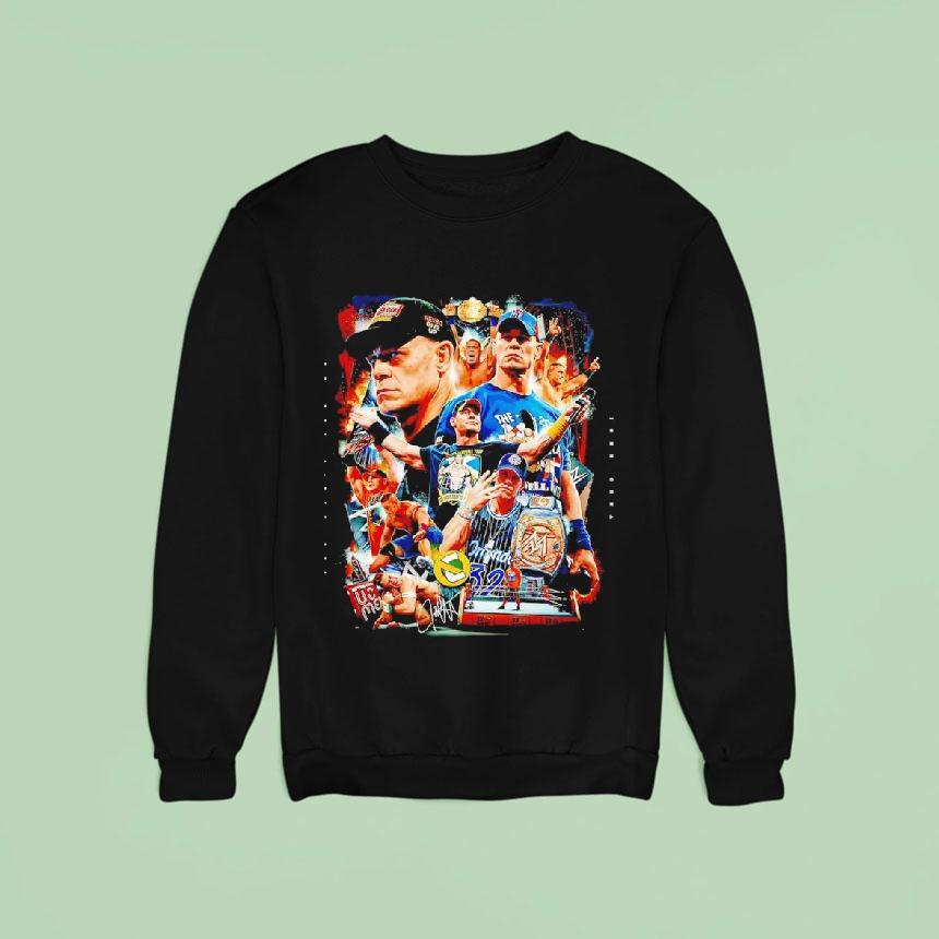 Thank You John Cena X World Champion Sweatshirt Thank You John Cena X World Champion Sweatshirt