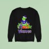 The Grinch And Max Minnesota Vikings Christmas Helmet Items Sweatshirt