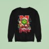 The Grinch X Ball And Helmet Nebraska Huskers Merry Christmas Sweatshirt