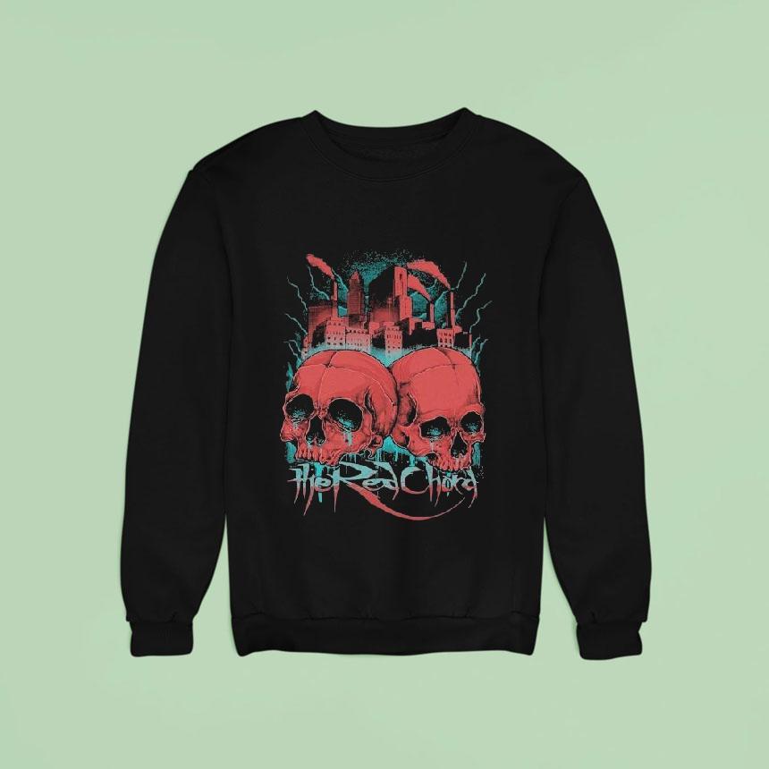 The Red Chord Skull Factory Sweatshirt The Red Chord Skull Factory Sweatshirt