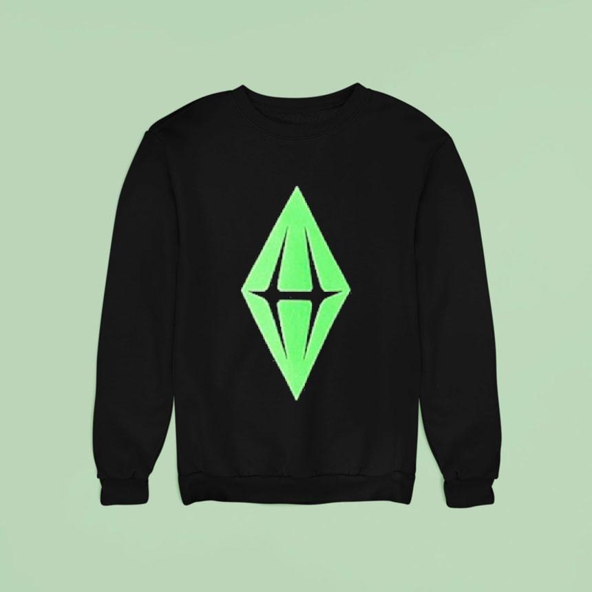 The Sims Plumbob Sweatshirt The Sims Plumbob Sweatshirt