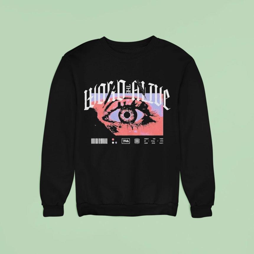 The Word Alive Nocturnal Future Eye Sweatshirt The Word Alive Nocturnal Future Eye Sweatshirt