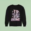 Tip Or Stay Home Cat Graphic Sweatshirt