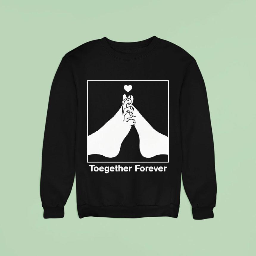 Toegether Forever Back Sweatshirt Toegether Forever Back Sweatshirt