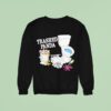 Trashed Panda Funny Drunk Raccoon Funny Sweatshirt