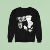 Trashed Panda Funny Drunk Raccoon Sweatshirt