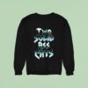 Two Solid Ass Cats Graphic Sweatshirt