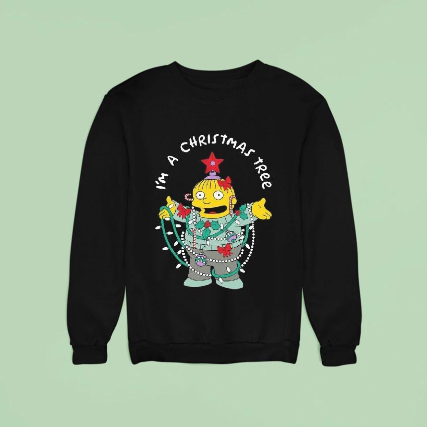 Uncle Reco Ralph I M A Christmas Tree Sweatshirt Uncle Reco Ralph I M A Christmas Tree Sweatshirt