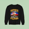 Usa Married To Filipina Pinay Filipino Country Philippines Sweatshirt