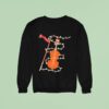 Violin Merry Christmas Lights Sweatshirt