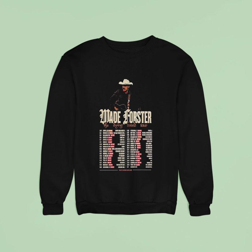 Wade Forster The Dying Breed Tour Sweatshirt Wade Forster The Dying Breed Tour Sweatshirt