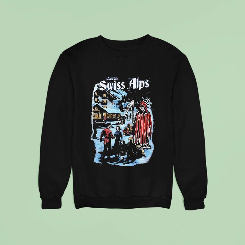 Warren Lotas Visit The Swiss Alps Grim Reaper Christmas Sweatshirt Warren Lotas Visit The Swiss Alps Grim Reaper Christmas Sweatshirt