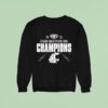 Washington State Cougars Famous Idaho Potato Bowl Champions Sweatshirt