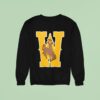 Wyoming Cowboys Wrestling Champion Brown Icon Logo Sweatshirt