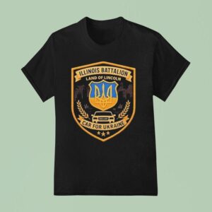 States For Ukraine Illinois Battalion T Shirt