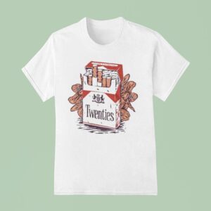 Aaron West And The Roaring Twenties Twenties Pack Cigarettes T Shirt