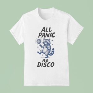 All Panic No Disco Raccoon T Shirt