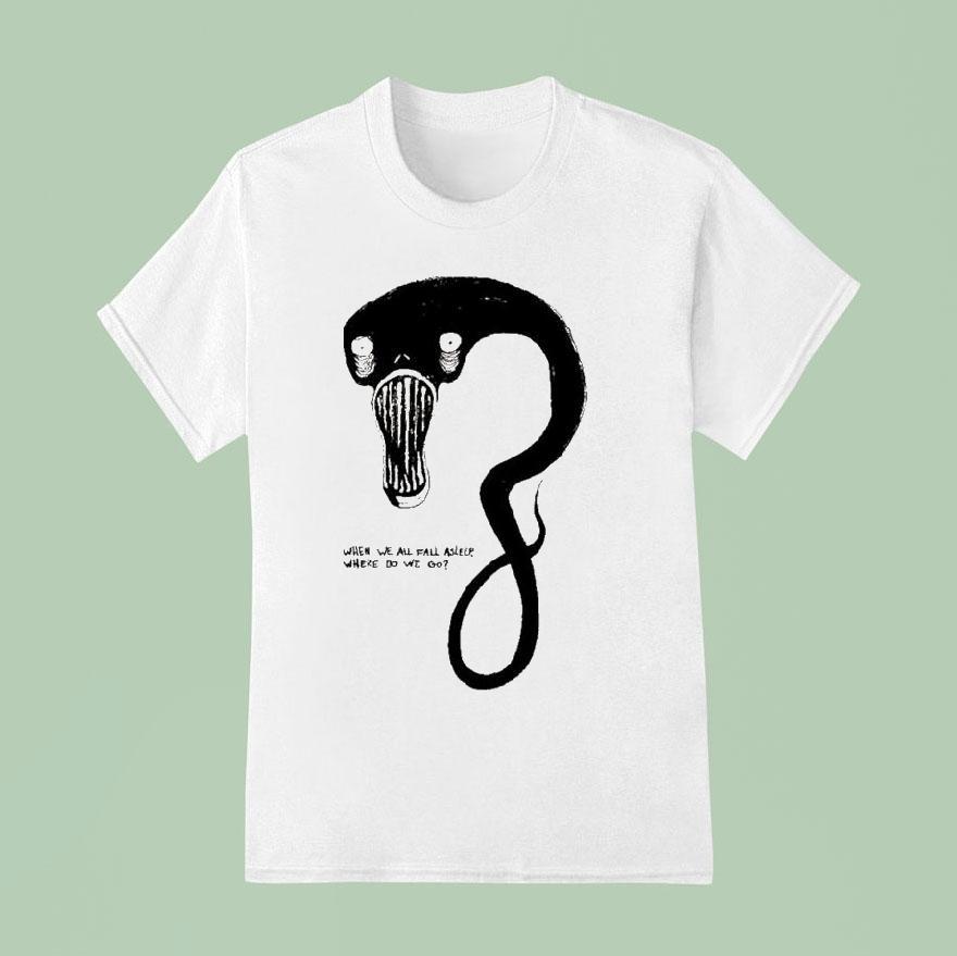 Billie Eilish Monster When We All Fall Asleep Where Do We Go T Shirt