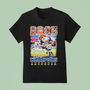 Broncos Country Afc West Division Champions Masco T Shirt
