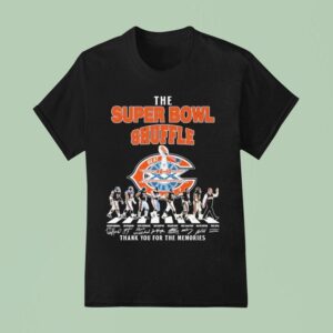 Chicago Bears The Super Bowl Shuffle Thank You For The Memories Road Abbey Signatures T Shirt