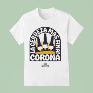 Corona La Cerveza Mas Fina Beach Bum T Shirt