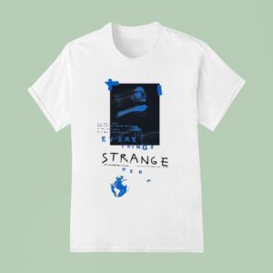 G Eazy Everything S Strange Here Faces T Shirt