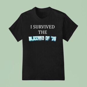 I Survived The Blizzard Of Frozen Snow Storm T Shirt