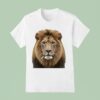 Lion Smoking Cigarette T Shirt