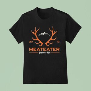 Meateater Elk Antlers Bozeman Mt T Shirt