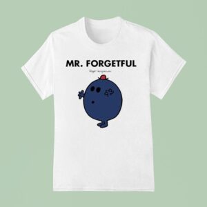Mr Men Little Miss Mr Forgetful T Shirt