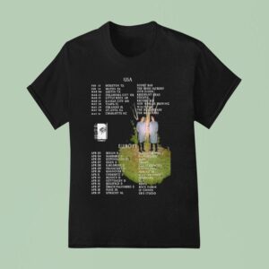 Nite Usa Europe Tour Dates T Shirt