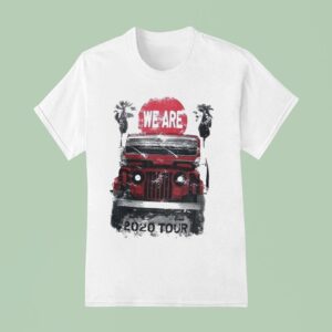 Old Dominion We Are Tour Beach Jeep T Shirt