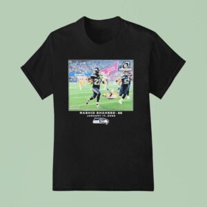 Rashid Shaheed Seattle Seahawks Jan Nfl Flash Features T Shirt