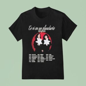 Te Vi En Un Planetario Gira Tour T Shirt