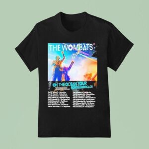 The Wombats Oh The Ocean North America Tour Dates T Shirt