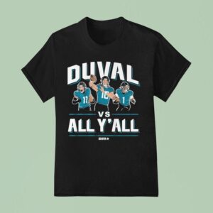 Trevor Lawrence Travis Etienne Parker Washington Duval Vs All Y All T Shirt