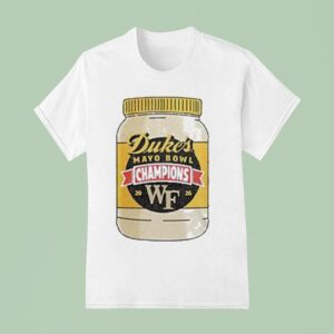 Wake Forest Demon Deacons Football Duke S Mayo Bowl Champions T Shirt