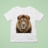Lion Smoking Cigarette T Shirt