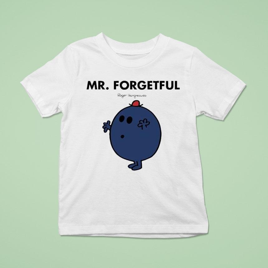 Mr Men Little Miss Mr Forgetful T Shirt Mr Men Little Miss Mr Forgetful T Shirt