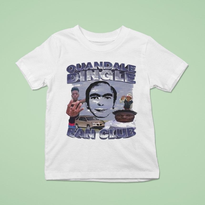 Quandale Dingle Fan Club Dream This Man Face T Shirt Quandale Dingle Fan Club Dream This Man Face T Shirt