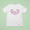 The Ellise Chaotic Hear T Shirt