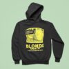 Blonde Death Bleeding Skull Hoodie